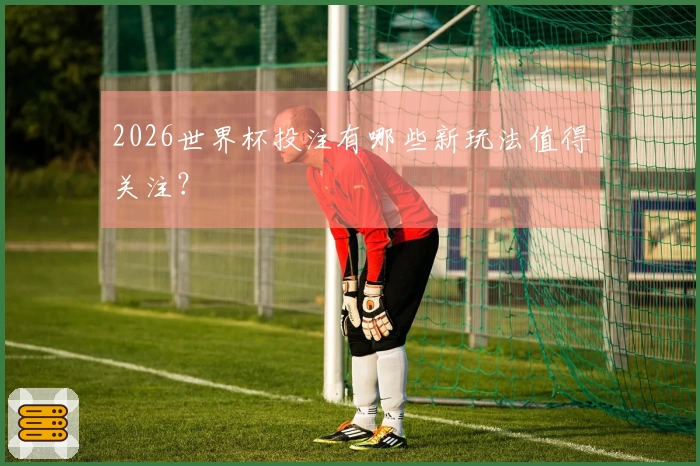 2026世界杯投注有哪些新玩法值得关注？